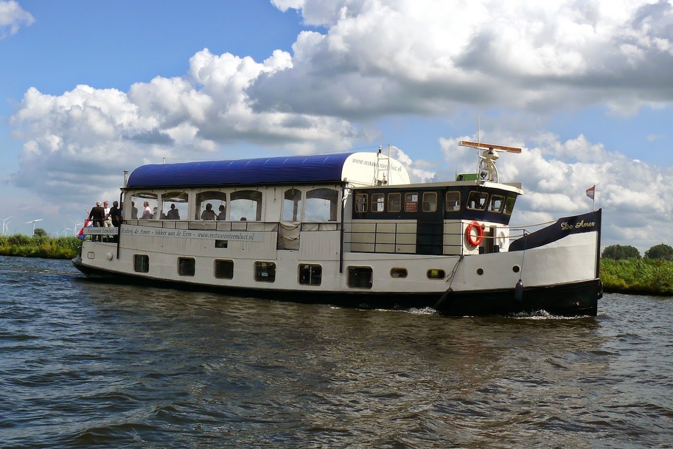 Vergaderlocatie op het water MPS de Amer in Baarn